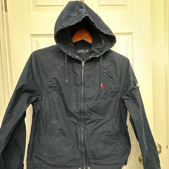 Polo Ralph Lauren Women’s Navy Blue Coat – Size M - Picture 6 of 8